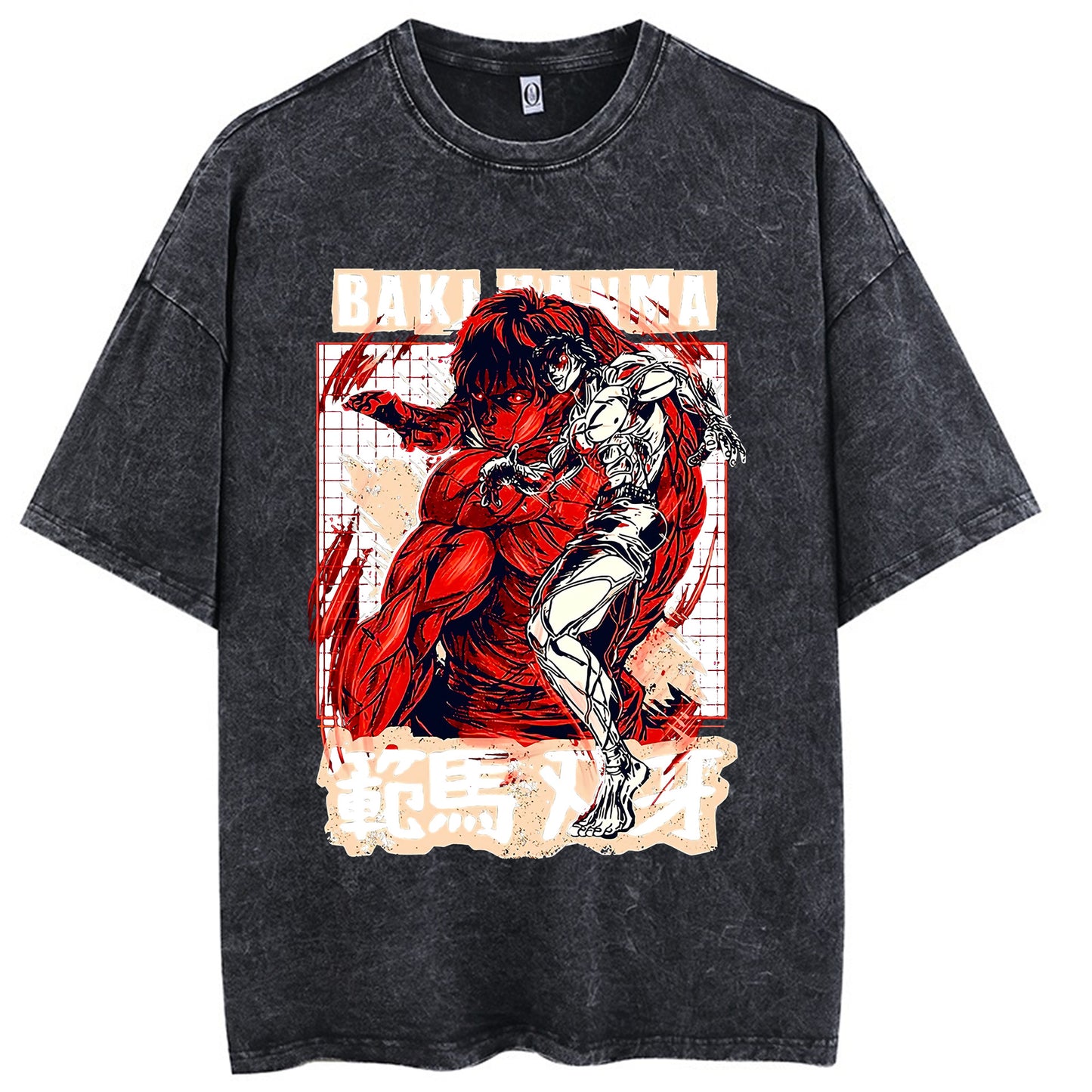 Hanma Baki The Grappler Gym Anime Tshirt Men_yythkg