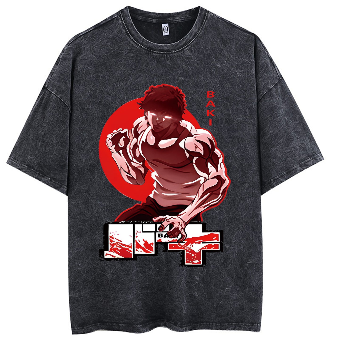 Hanma Baki The Grappler Gym Anime Tshirt Men_yythkg